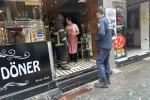 Samsun’da 5 katlı apartmanda yangın paniği 