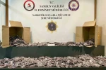 Samsun’da gardıroba gizlenmiş 47 bin 824 uyuşturucu hap ele geçirildi