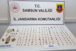 Samsun’da jandarma tarihi eser ele geçirdi
