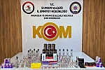 Samsun’da kaçak içki ve tütün operasyonu: 64 şişe sahte alkol ele geçirildi 