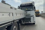 Samsun’da tır tıra arkadan çarptı