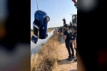 Şanlıurfa’da otomobil dereye uçtu: Sürücü kayboldu