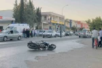 Şanlıurfa’da otomobil ile motosiklet çarpıştı: 1 yaralı