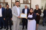 Şanlıurfa’da yöresel yemek eğitimi alan kursiyerlere sertifika verildi