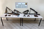 Sason’da kaçak silahlar ele geçirildi, 2 kişi tutuklandı 