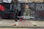 Şehidin resmini grafiti yapan gence Başkan Doğan’dan hediye 
