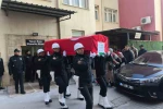 Şehit polis memuru Aydın’dan memleketine uğurlandı 
