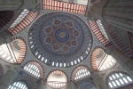 Selimiye Camii’nde tartışma konusu olan kubbe yazıları uzun bir aradan sonra ilk kez görüntülendi