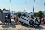 Seydikemer’de tır ile otomobil çarpıştı: 4 yaralı