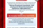 SGK’dan sahte mesajlar için uyarı 