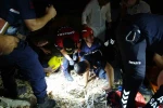 Side Antik Kent’te kuyuya düşen çocuğa nefes kesen kurtarma operasyonu
