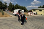 Siirt’te beyin kanaması geçiren kadın ambulans helikopterle hastaneye sevk edildi