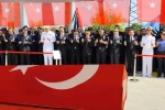 Silah kazası sonucu şehit olan Özel Harekat polisi memleketine uğurlandı