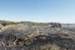 Silivri’de otluk alanda çıkan yangın söndürüldü 