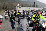 Sındırgı’da depremzedelere motorcu morali 