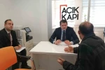 Sinop Valiliği "Açık Kapı" verilerini paylaştı