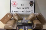 Sinop’ta 30 kilo tütün ve 3 bin makaron ele geçirildi 