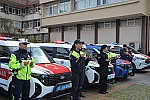 Sinop’ta emniyet ve jandarmaya 19 yeni araç tahsis edildi 