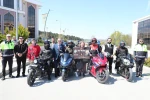 Sinop’ta motosiklet kazalarına dikkat çekildi 