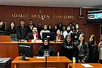 Sinop’ta öğrenciler adaletin işleyişini yerinde gözlemledi 