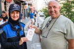 Sinop’ta polis, vatandaşları bilgilendirdi