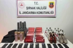 Şırnak’ta jandarmadan 18 milyon kaçakçılık operasyonu 