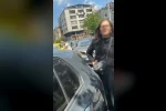 Şişli’de park yeri kavgası trafiği felç etti 