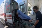 Sokaktaki kavgada ateşlenen tüfek, bahçede oturan kadını yaraladı