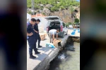 Söke’de kaçak su ürünleri nakline geçit verilmedi 