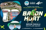 Spor A.Ş., Millet Bahçesi Tenis Spor Okulu 2. güz dönemi kayıtlarını başlattı