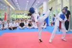Spor okullarının minik yıldızları hünerlerini sergiledi 