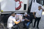 Şuhut’ta kan bağışı kampanyası yoğun ilgi gördü