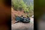 Takla atan otomobilde baba öldü, kızı yaralandı