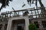 Tarihi belediye binası yeniden ayağa kaldırılıyor 