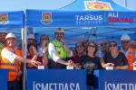 Tarsus’ta yıllardır beklenen kentsel dönüşümde ilk beton döküldü
