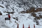 Taşyolu’nda çığ düştü, güzergâh ulaşıma kapatıldı