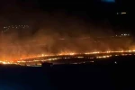 Tatvan’da makilik alanda yangını: Yaklaşık 300 dönüm alan kül oldu
