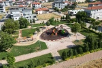 Tavas’ın parkları çocuklar için daha güvenli ve modern hale getiriliyor