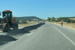 Tavşanlı-Emet yolunda çalışma: Ulaşım kontrollü sağlanıyor