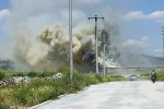 Tavuk çiftliği alevlere teslim oldu 