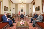TBMM Başkanı Kurtulmuş, Yeni Yol Partisi heyetiyle görüştü 