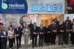 Tekirdağ’da Uğur Mumcu Basınevi açıldı 
