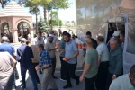 Tercan’da Muharrem ayı dolayısıyla cemaate aşure ikram edildi 