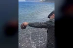 Testilerle taşınan Akdeniz suyu Ege’ye döküldü 