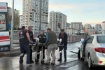 Ticari taksiyle otomobil çarpıştı: 2 yaralı 