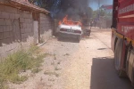 Tofaş alevlere teslim oldu 