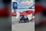Tokat'ta tedavi gören yaşlı kadın helikopter ambulansla Konya'ya sevk edildi