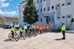 Trafik Haftasında öğrencilere uygulamalı eğitim 