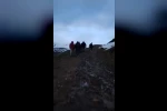 Tunceli’de dağlık alanda mahsur kalan vatandaş 11 saatlik çalışmayla kurtarıldı 