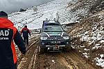 Tunceli’de ekipler hastalanan kadın için seferber oldu